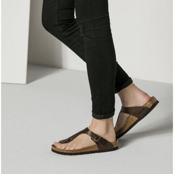 Birkenstock Gizeh sandal Women's in graceful toffee Size EU 36/US 5.5 - Picture 11 of 11